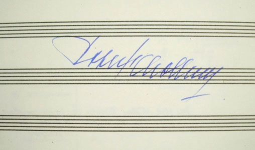 Schollum Signatur