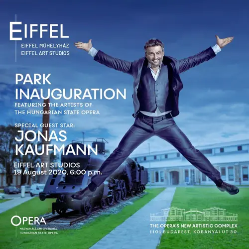 Jonas Kaufmann Eiffel Park Budapest
